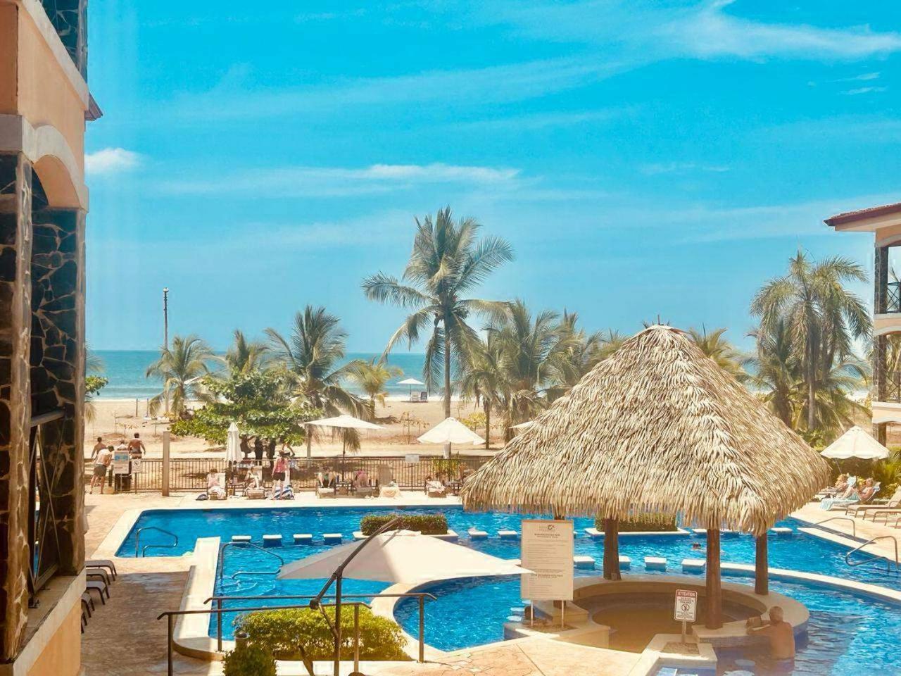 Apartamento De Lujo Las 3 Gotas Jaco, Frente Al Mar Con Vista A La Playa 외부 사진