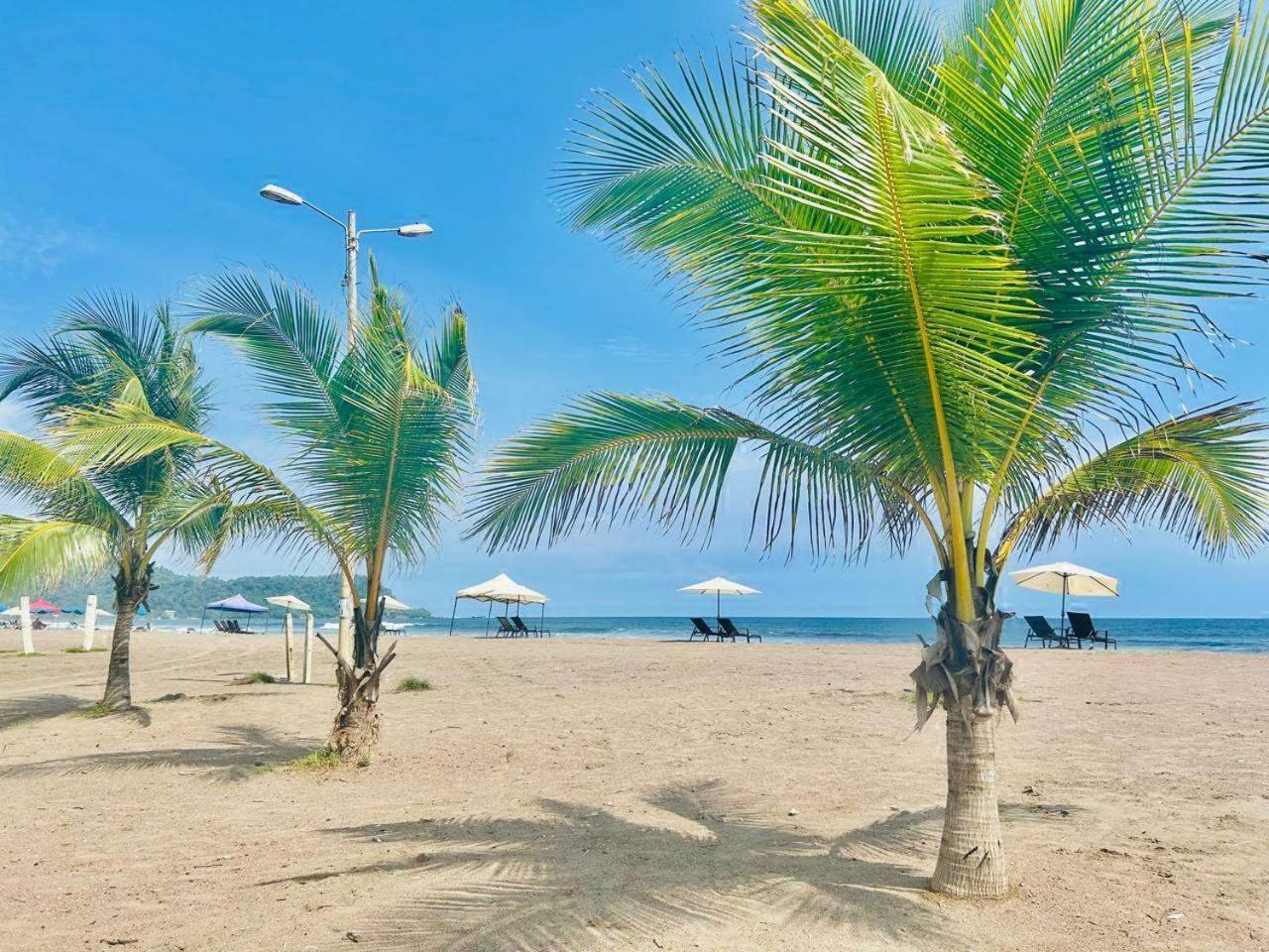 Apartamento De Lujo Las 3 Gotas Jaco, Frente Al Mar Con Vista A La Playa 외부 사진