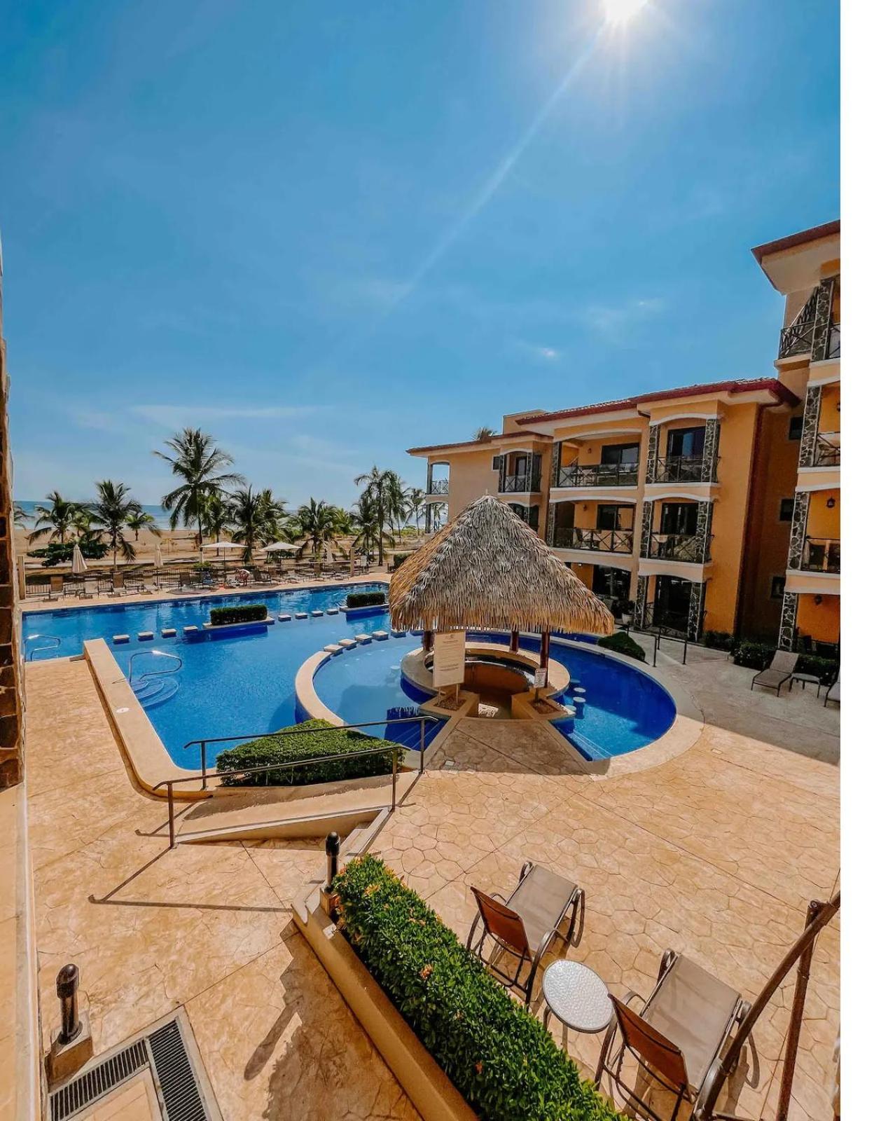Apartamento De Lujo Las 3 Gotas Jaco, Frente Al Mar Con Vista A La Playa 외부 사진