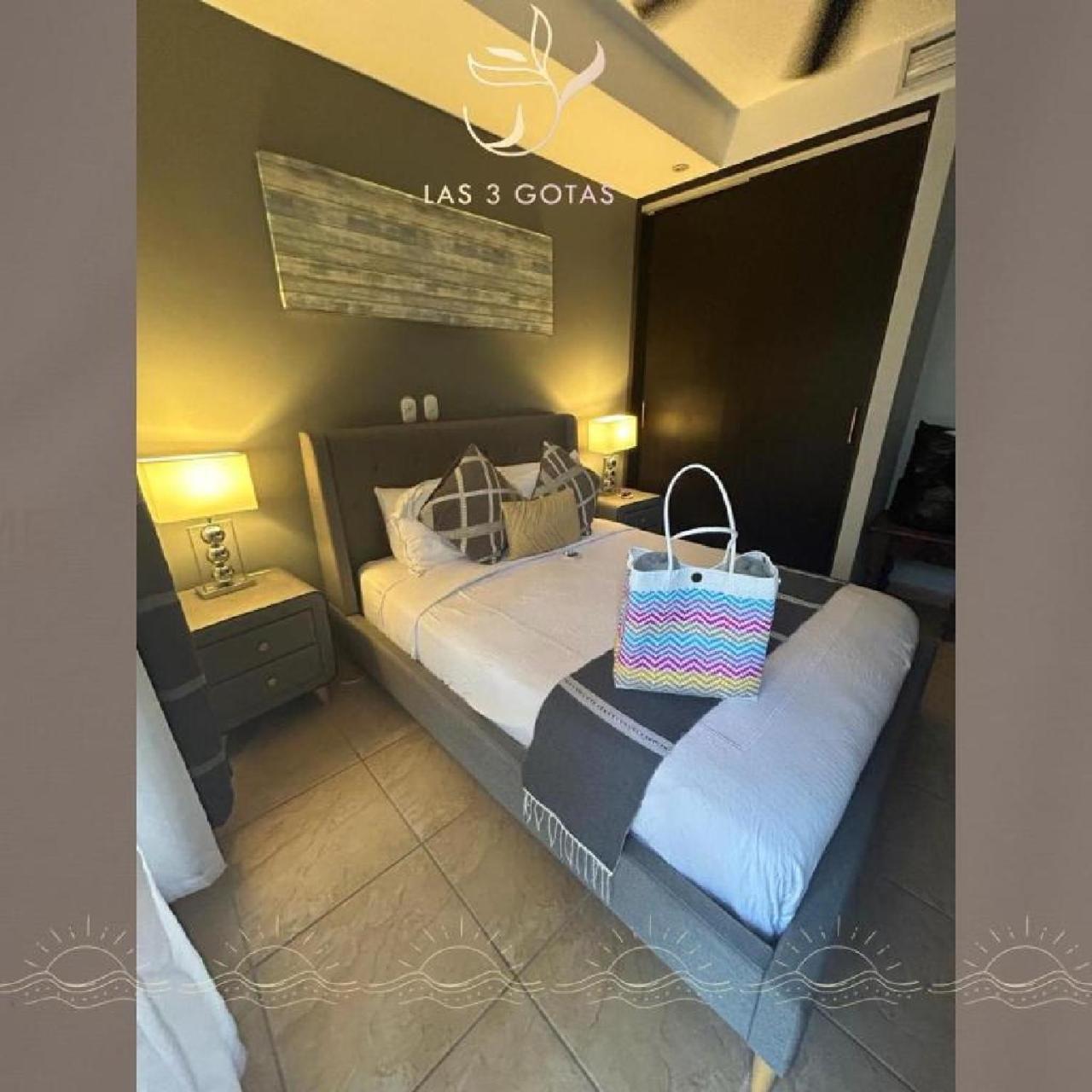 Apartamento De Lujo Las 3 Gotas Jaco, Frente Al Mar Con Vista A La Playa 외부 사진
